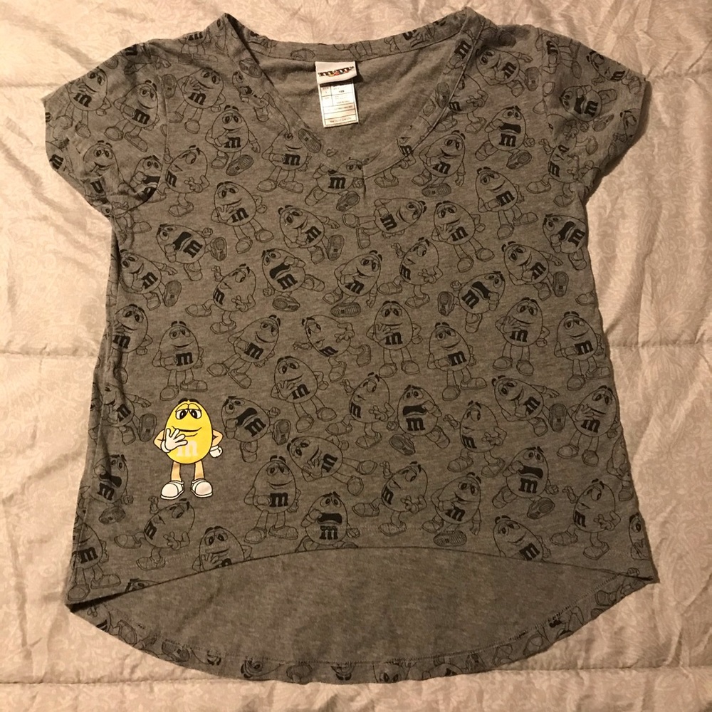 M&M’s World Gray Shirt Small